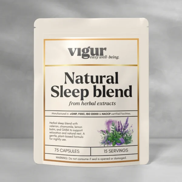 Natural Sleep Blend - Valerian + GABA