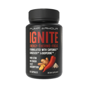 Pump Armour IGNITE stim-fri energiformel for fokus og fettforbrenning