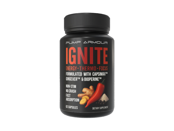 Pump Armour IGNITE stim-fri energiformel for fokus og fettforbrenning