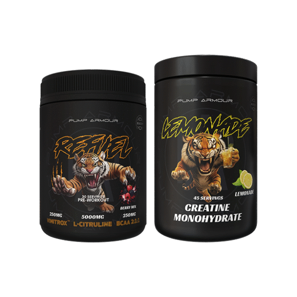 Pump Armour PWO og Kreatin Bundle komplett treningspakke