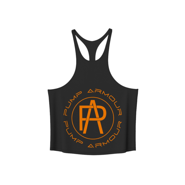 Pump Armour Training Stringer Singlet i oransje